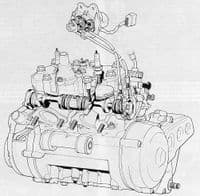 YAMAHA RZ350 YPVS ENGINE PARTS
