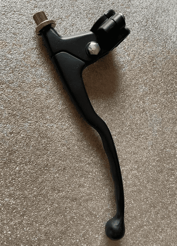 YAMAHA TZ CLUTCH LEVER BLACK ( LONG)