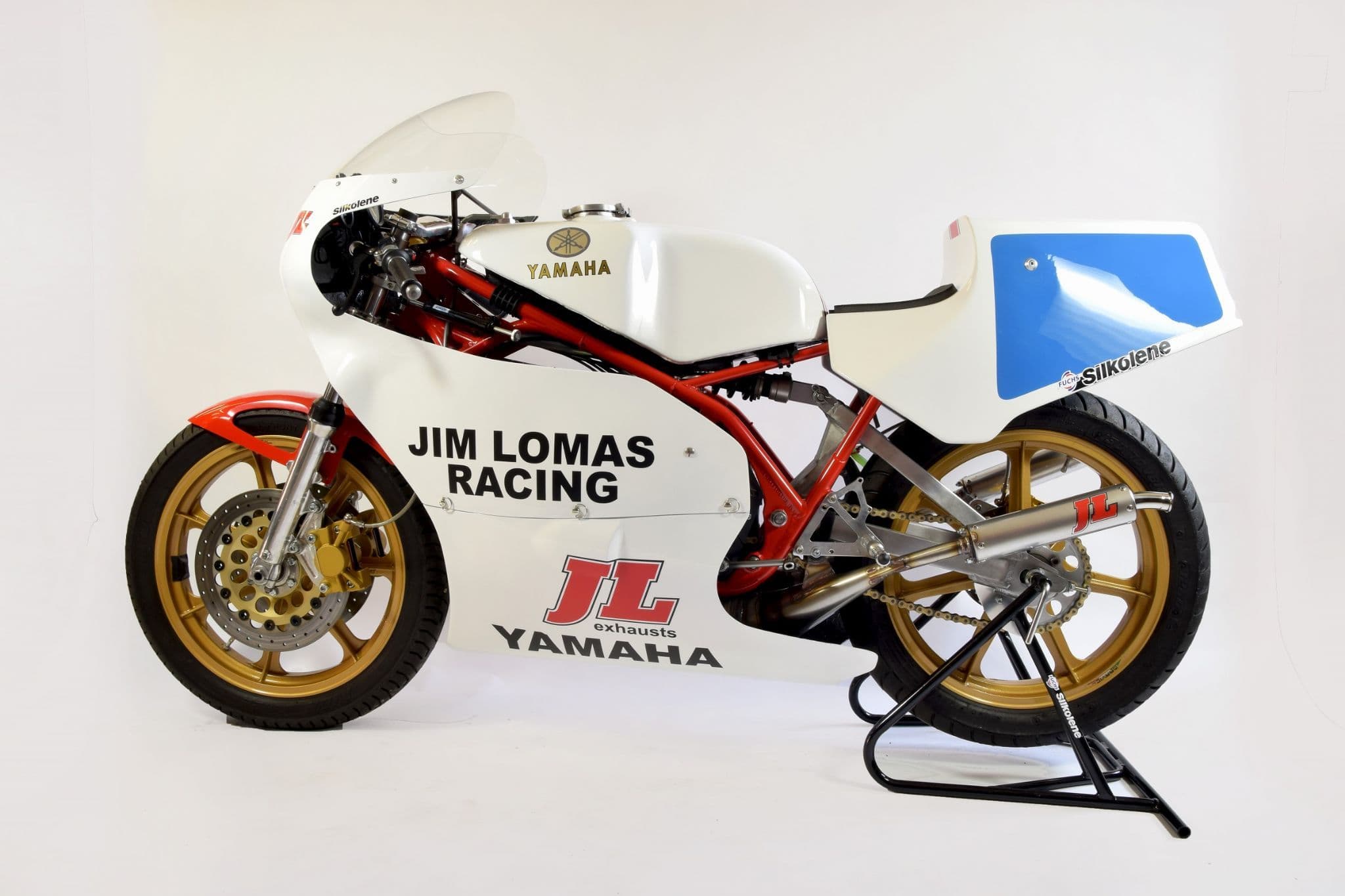 Yamaha TZ350 CROSS OVER STAINLESS STEEL JL EXHAUSTS