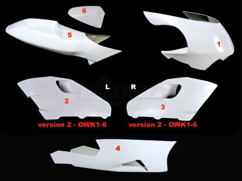 YAMAHA YZR500 BODYWORK SET TYPE 2