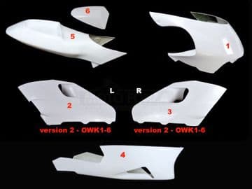 YAMAHA YZR500 BODYWORK SET TYPE 2