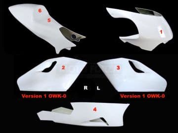 YAMAHA YZR500 BODYWORK SET TYPE 3