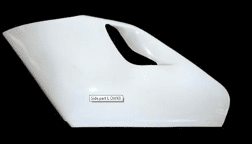 YZR500 GP FAIRING SIDE L/H SIDE type 1