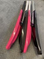 Fibre Softball Cricket Bat - Pink - Pink/Black Stickers   Sizes:SH,H,6,5,4&3