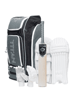 Titan Grade 1+ SH Bat, Players Grade Pads, Gloves & Large Wheelie Duffle Bag
