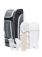 Titan Grade 1+ SH Bat, Players Grade Pads, Gloves & Large Wheelie Duffle Bag