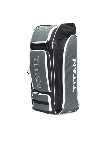 Titan Players Edition Large Wheelie Duffle Bag - Black/Grey