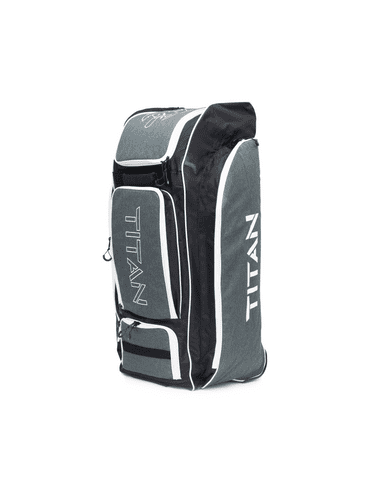 Titan Players Edition Medium Wheelie Duffle Bag - Black/Grey