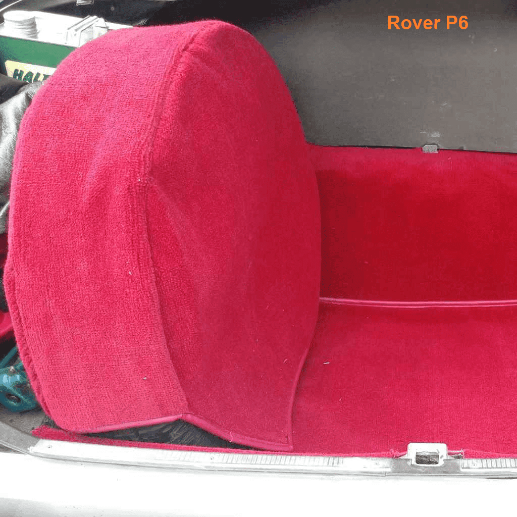 Boot Trunk Set inc Spare Wheel Made to Order in Tufted Deep Pile for ...