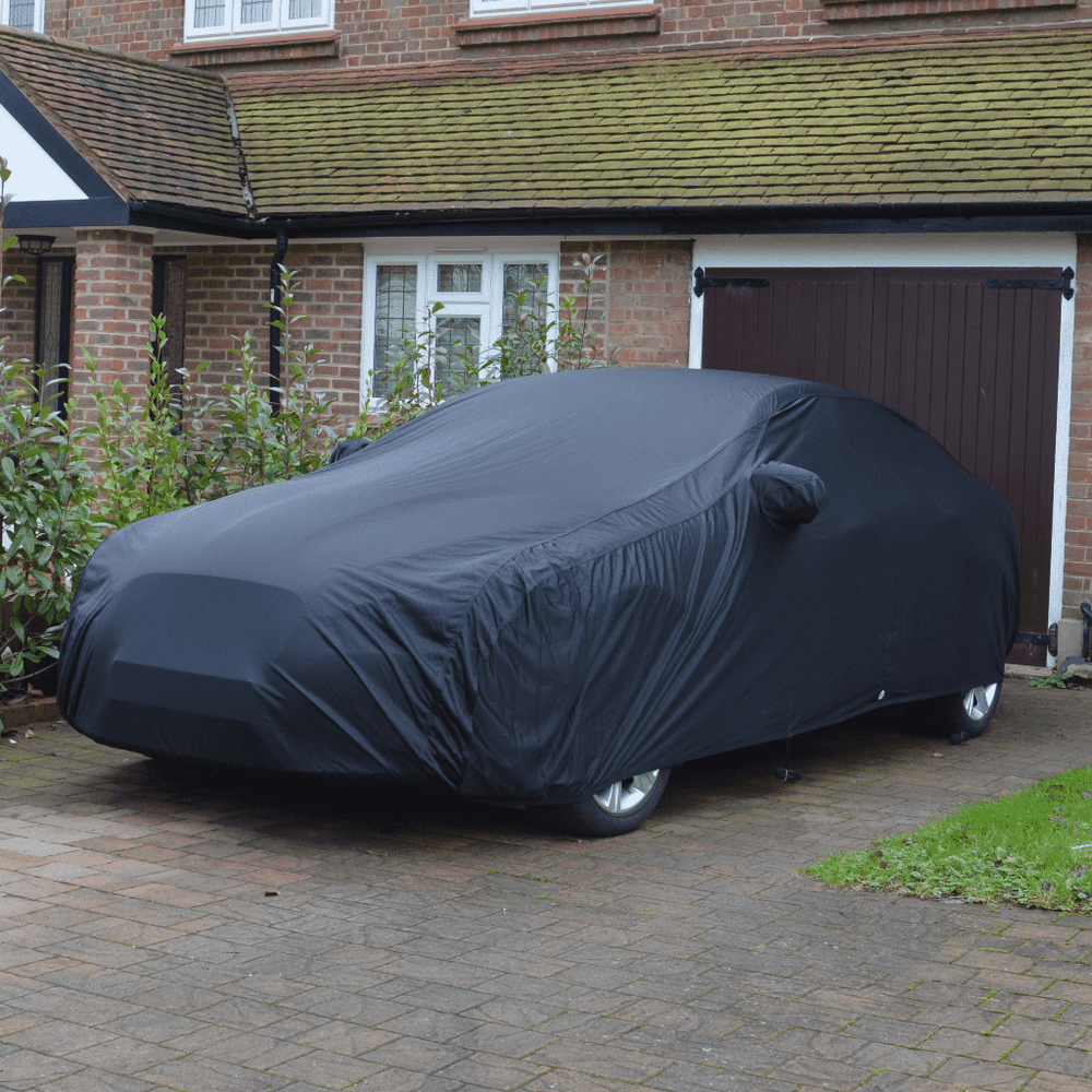Indoor Luxor Premium Satin Black Car Cover Jaguar XJ6 Series 2 Coupe 1975 to 1978