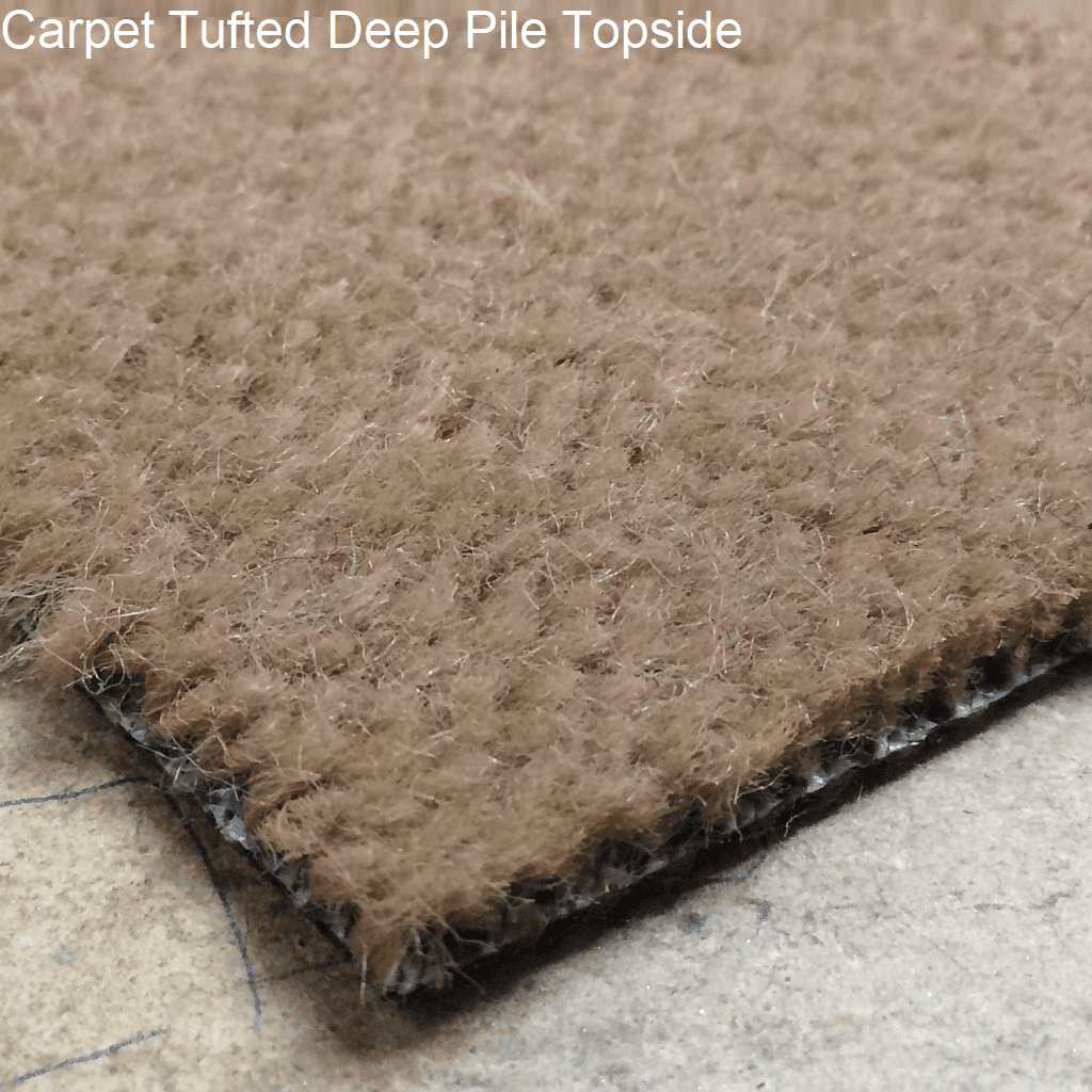 Trunk/Boot Mat or Set in Tufted Deep Pile Handmade to Order MG Midget