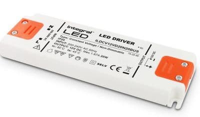 20W LED Driver | 12V Constant Voltage | Non-Dimmable | INTEGRAL
