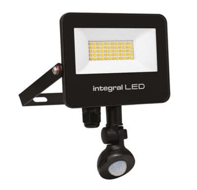 20W SMART LED Floodlight | PIR Sensor | Colour Change 3000/4000/6000K | Dimmable | IP67 Waterproof