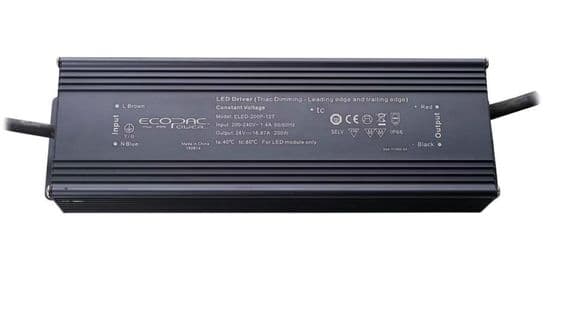 300W 24V DC LED Driver IP66 LEADING AND TRAILING EDGE DIMMABLE