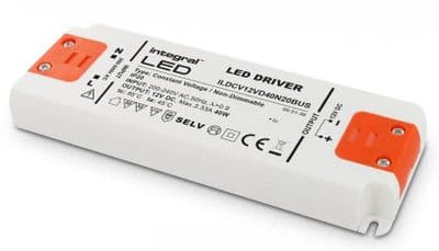 40 Watt LED Driver | 12V Constant Voltage | Non-Dimmable | INTEGRAL