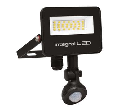 50W LED Floodlight | PIR Sensor | IP67 Waterproof | 500 Watt Equivalent | INTEGRAL (1) (6) (11)
