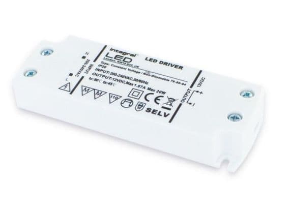 8W LED Driver | 12V Transformer 1 - 8 Watt MR16 | MR11 bulbs | Striplights