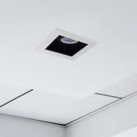 ACCENTPLUS GIMBAL DOWNLIGHT FOR 1 X LED GU10 90X90MM CUTOUT FRONT BULB ENTRY ±30° TILTABLE 365° ADJU