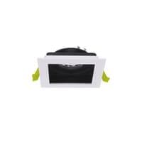 ACCENTPLUS GIMBAL DOWNLIGHT FOR 1 X LED GU10 90X90MM CUTOUT FRONT BULB ENTRY ±30° TILTABLE 365° ADJU