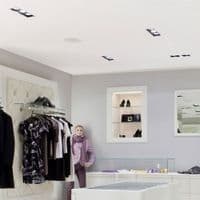 ACCENTPLUS GIMBAL DOWNLIGHT FOR 1 X LED GU10 90X90MM CUTOUT FRONT BULB ENTRY ±30° TILTABLE 365° ADJU