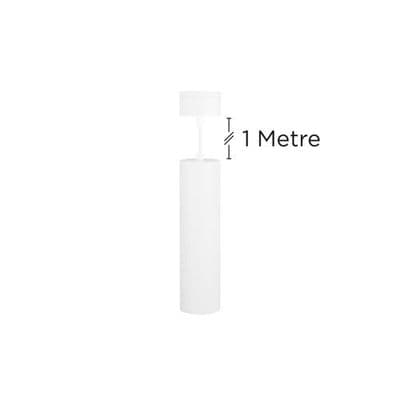 ACCENTPLUS SPOTLGHT S2 65MM DIAMETER 235MM LENGTH GU10 LE AE URFACE MOUNTED SUSPENDED PENDANT 1M CAB