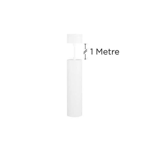 ACCENTPLUS SPOTLGHT S2 65MM DIAMETER 235MM LENGTH GU10 LE AE URFACE MOUNTED SUSPENDED PENDANT 1M CAB