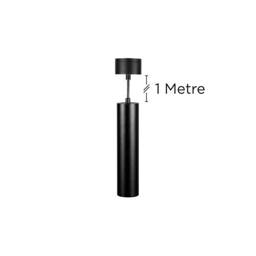ACCENTPLUS SPOTLIGHT S1 56MM DIAMETER 235MM LENGTH GU10 LED BASE SURFACE MOUNTED SUSPENDED PENDANT 1