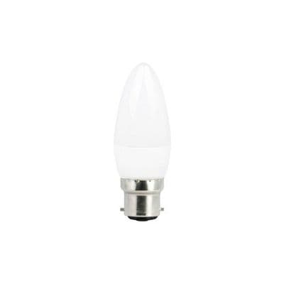 CANDLE BULB B22 250LM 2.2W 4000K NON-DIMM 280 BEAM FROSTED INTEGRAL