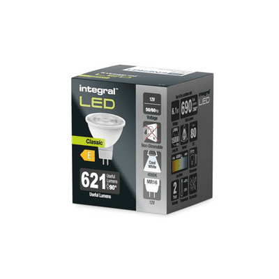 CLASSIC MR16 BULB GU5.3 690LM 6.1W 4000K NON-DIMM 36 BEAM INTEGRAL