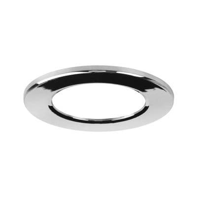COMPACT ECO LED DOWNLIGHT BEZEL ACCESSORY POLISHED CHROME ROUND