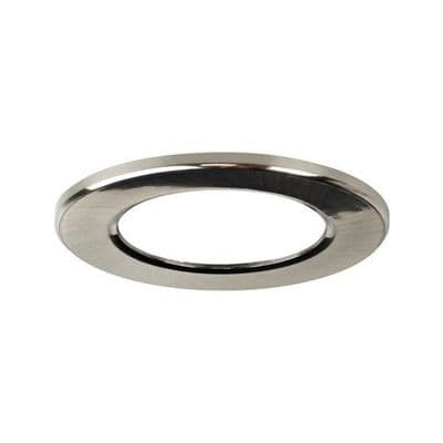 COMPACT ECO LED DOWNLIGHT BEZEL ACCESSORY SATIN NICKEL ROUND