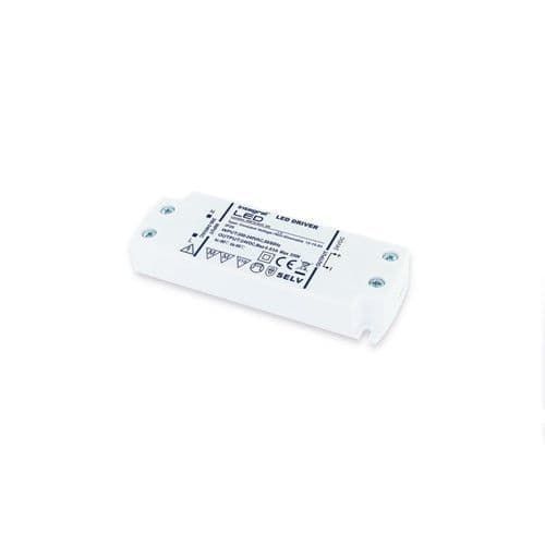 CONSTANT VOLTAGE DRIVER 50W 24VDC IP20 NON-DIMM 200-240V INPUT INTEGRAL