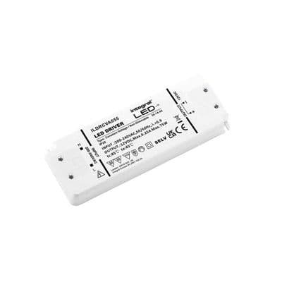 CONSTANT VOLTAGE DRIVER 75W 12VDC IP20 NON-DIMM 200-240V INPUT