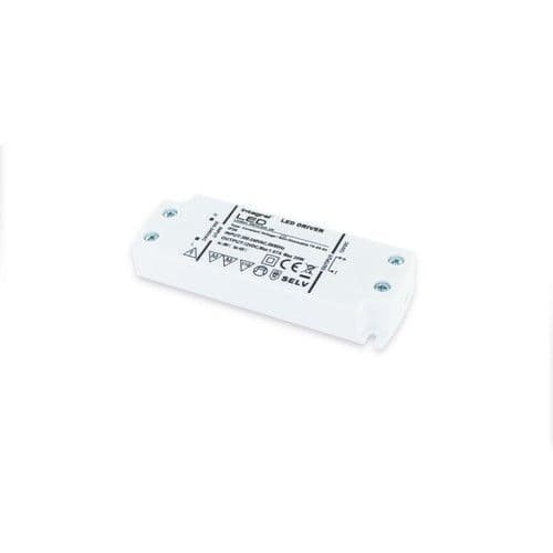 CONSTANT VOLTAGE DRIVER 8W 12VDC IP20 NON-DIMM 200-240V INPUT INTEGRAL