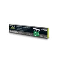 EMERGENCY EXIT SIGN 20M VIEWING 1W 3HR MAINTAINED OR NON-MAINTAINED MANUAL TEST INTEGRAL
