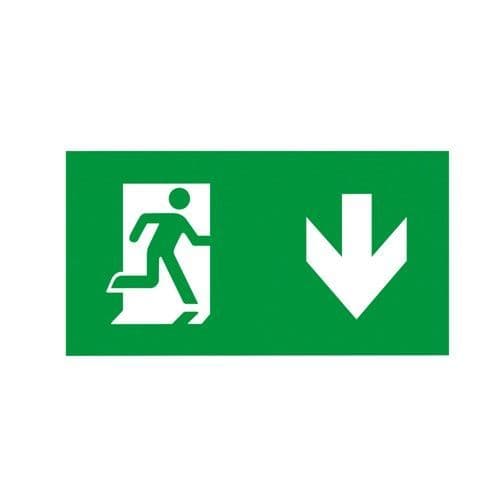EMERGENCY LEGEND DOWN ARROW for ILEMES050 INTEGRAL