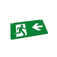 EMERGENCY LEGEND LEFT ARROW for 26M EM EXIT SIGN INTEGRAL
