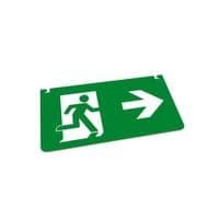 EMERGENCY LEGEND RIGHT ARROW for 26M EM EXIT SIGN INTEGRAL