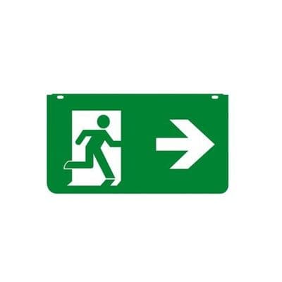 EMERGENCY LEGEND RIGHT ARROW for ILEMES022 INTEGRAL