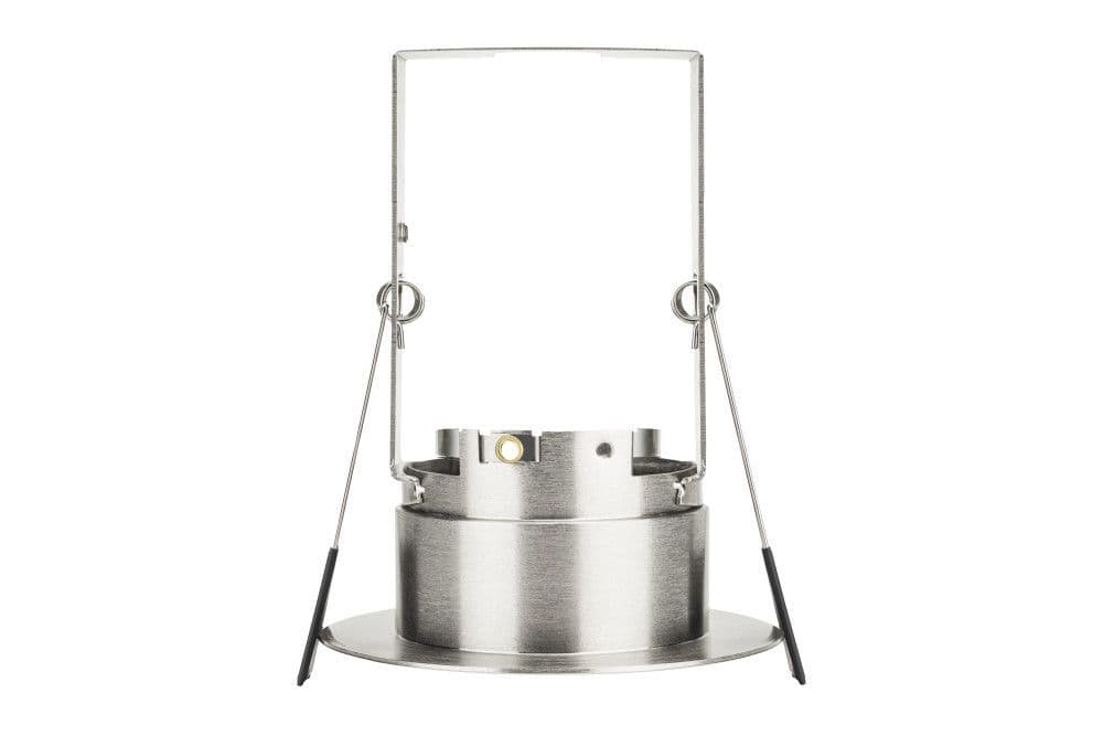 EVOFIRE FIRE RATED DOWNLIGHT 70MM CUTOUT IP65 SATIN NICKEL RECESSED