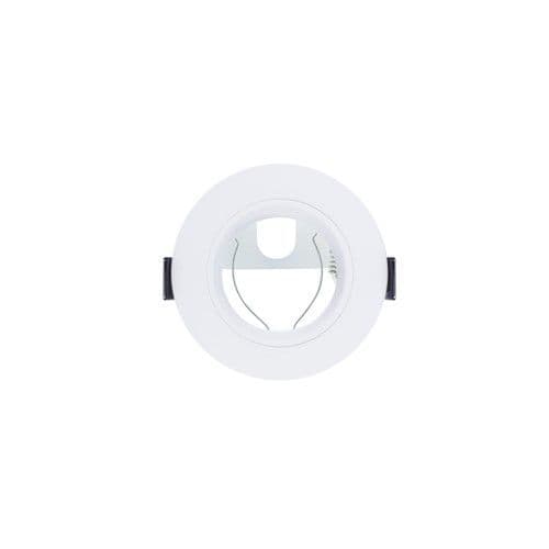 EVOFIRE FIRE RATED DOWNLIGHT 70MM CUTOUT IP65 WHITE RECESSED GU10