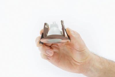 EVOFIRE MINI FIRE RATED DOWNLIGHT 45MM CUTOUT IP65 COPPER ROUND INTEGRA