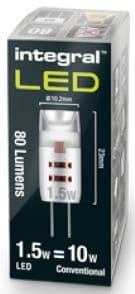 G4 LED Bulb | 12V LED Capsle  | Warm White | 10-15W Halogen Equivalent