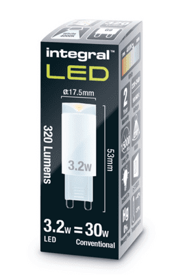 G9 LED Bulb I 30W Equivalent Cool White | LED Lamp