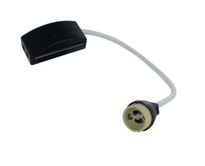 GU10 Lamp holder | Teminal Block | 300mm | LED Compatible