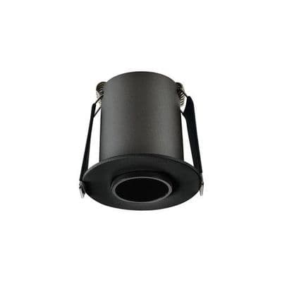 HI-BRITE DOWNLIGHT 45MM CUTOUT 9W 500LM 58LM/W 3000K 30 BEAM DIMMABLE FINISH-A BLACK INTEGRAL