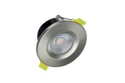 J-SERIES LOW-PROFILE FIRE RATED DOWNLIGHT 68MM CUTOUT IP65 600LM 6W 3000K 38 BEAM DIMMABLE 100LM/W S