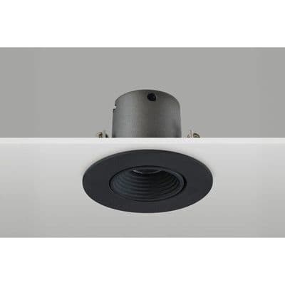 MINI TILTABLE DOWNLIGHT 50MM CUTOUT 3.3W 155LM 47LM/W 3000K 15 BEAM NON-DIM FINISH-F BLACK INTEGRAL