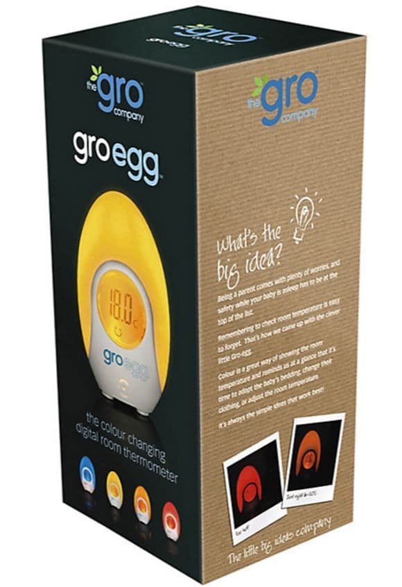 Night Light Digital Room Thermometer Groegg