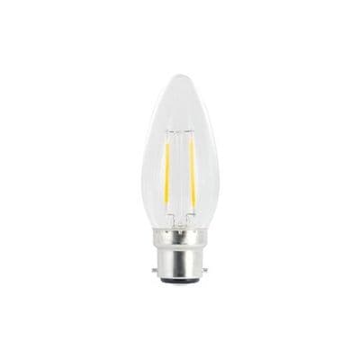 OMNI FILAMENT CANDLE BULB B22 250LM 2.0W 4000K NON-DIMM 320 BEAM CLEAR INTEGRAL